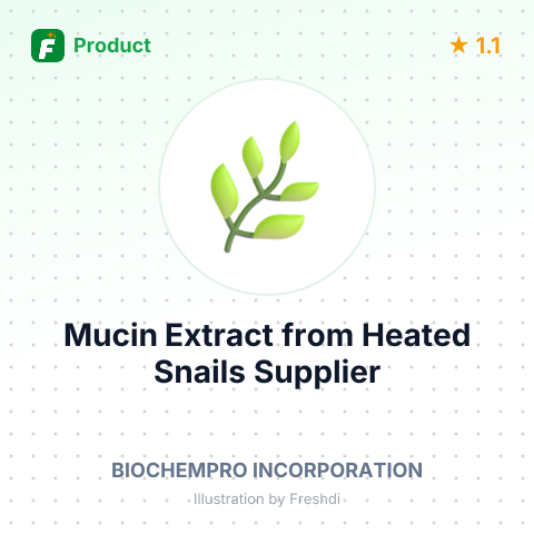 Mucin Extract from Heated Snails – summary card, no photo uploaded yet
