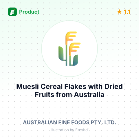 Muesli Cereal Flakes with Dried Fruits – summary card, no photo uploaded yet