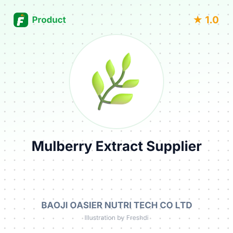 Mulberry Extract – summary card, no photo uploaded yet