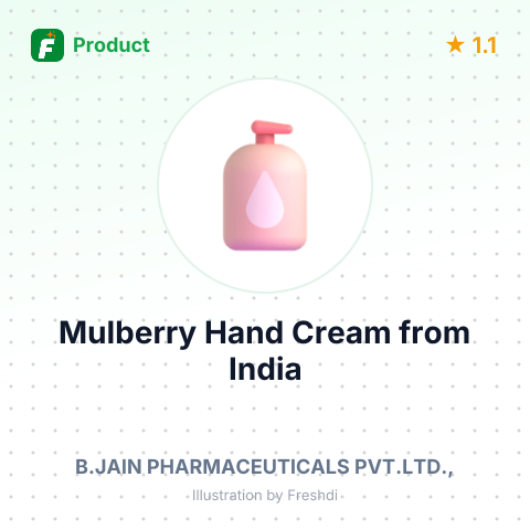 Mulberry Hand Cream – summary card, no photo uploaded yet