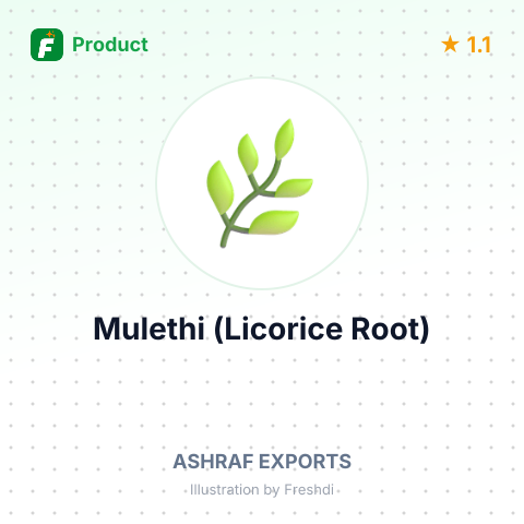 Mulethi (Licorice Root) – summary card, no photo uploaded yet