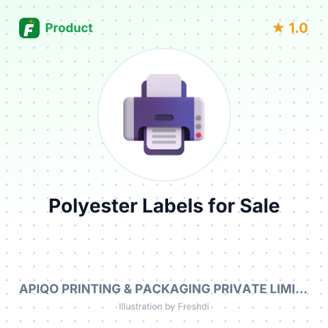 Multi Color Polyester Labels – summary card, no photo uploaded yet