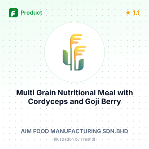 Multi Grain Nutritional Meal with Cordyceps and Goji Berry – summary card, no photo uploaded yet