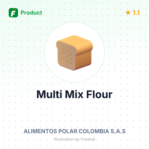 Multi Mix Flour – summary card, no photo uploaded yet