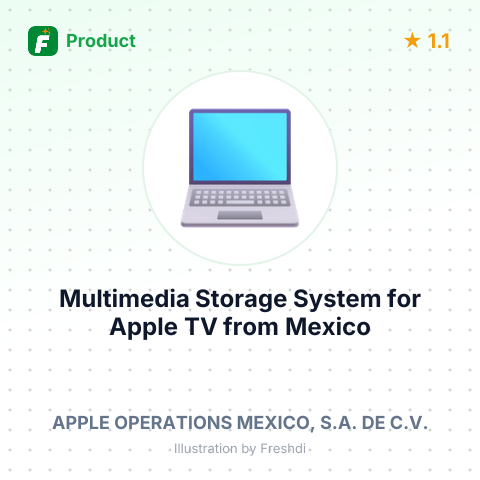 Multimedia Storage System for Apple TV – summary card, no photo uploaded yet