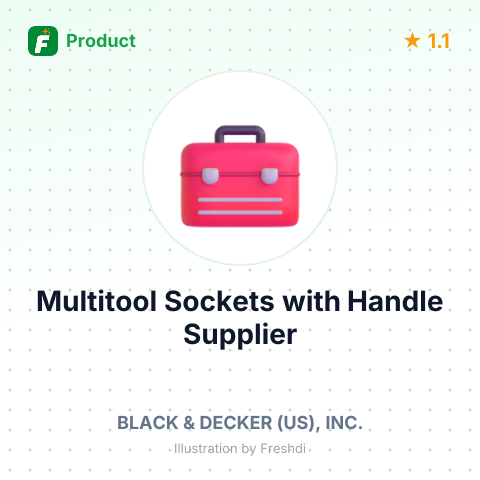 Multitool Sockets with Handle – summary card, no photo uploaded yet