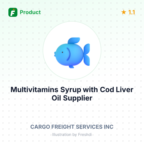 Multivitamins Syrup with Cod Liver Oil – summary card, no photo uploaded yet