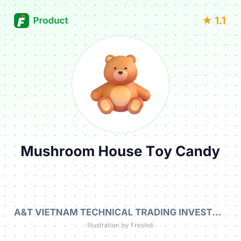 Mushroom House Toy Candy – summary card, no photo uploaded yet