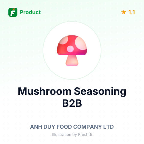 Mushroom Seasoning – summary card, no photo uploaded yet