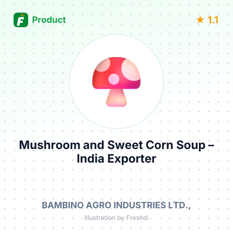 Mushroom and Sweet Corn Soup – summary card, no photo uploaded yet