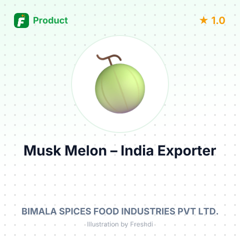 Musk Melon – summary card, no photo uploaded yet
