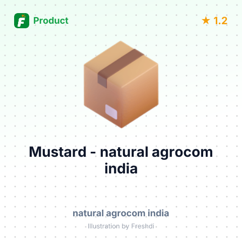 Mustard – summary card, no photo uploaded yet