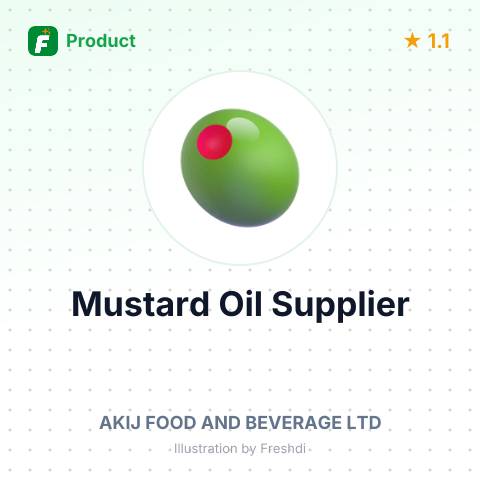 Mustard Oil – summary card, no photo uploaded yet