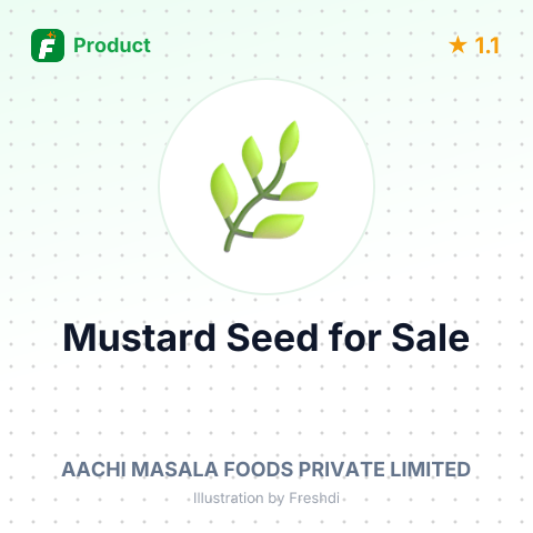 Mustard Seed, 100 grams – summary card, no photo uploaded yet