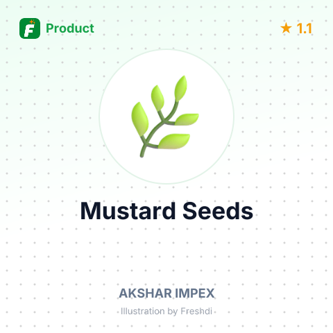 Mustard Seeds – summary card, no photo uploaded yet