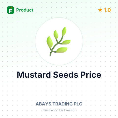 Mustard Seeds and Senafiche Powder – summary card, no photo uploaded yet