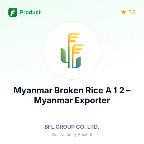 Myanmar Broken Rice A 1,2 – summary card, no photo uploaded yet