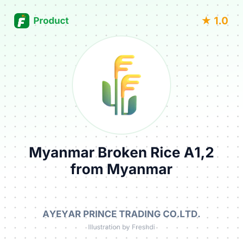 Myanmar Broken Rice A1,2 – summary card, no photo uploaded yet