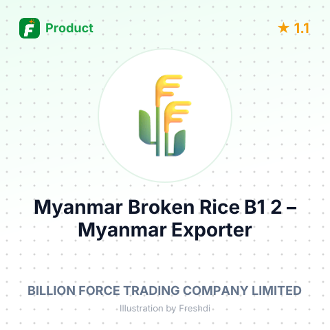 Myanmar Broken Rice B1,2 – summary card, no photo uploaded yet