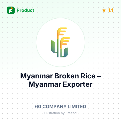 Myanmar Broken Rice – summary card, no photo uploaded yet