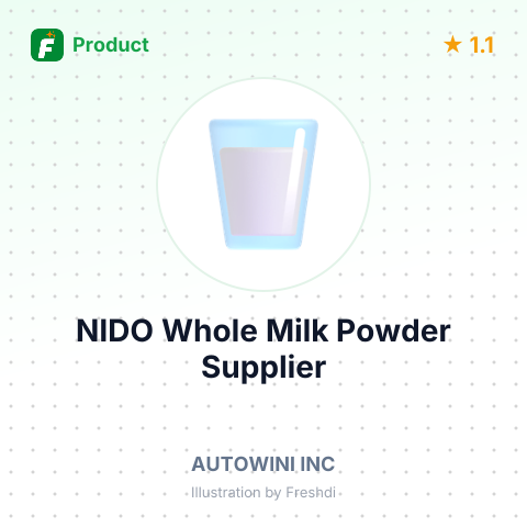 NIDO Whole Milk Powder – summary card, no photo uploaded yet