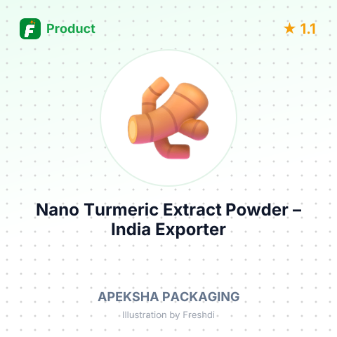 Nano Turmeric Extract Powder – summary card, no photo uploaded yet
