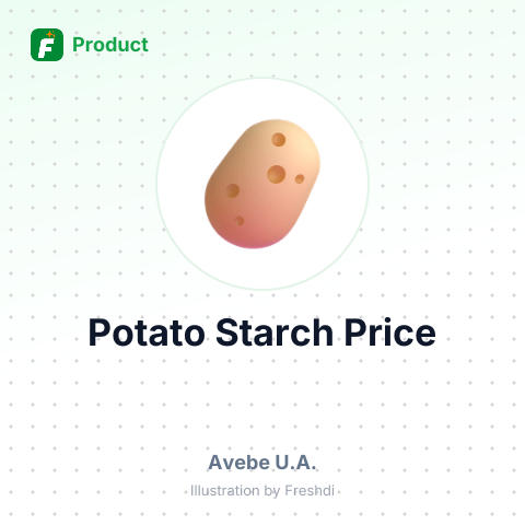Native Potato Starch – summary card, no photo uploaded yet