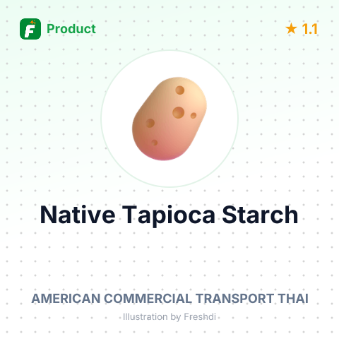 Native Tapioca Starch – summary card, no photo uploaded yet