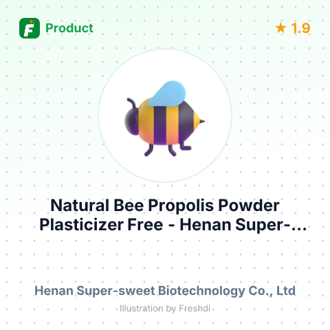Natural Bee Propolis Powder Plasticizer Free – summary card, no photo uploaded yet