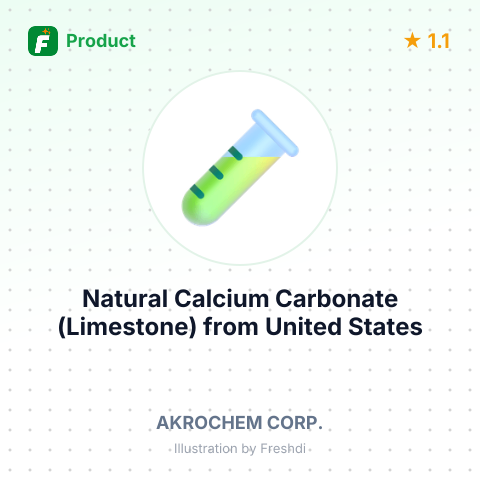 Natural Calcium Carbonate (Limestone) – summary card, no photo uploaded yet