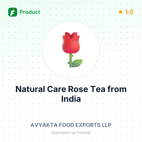 Natural Care Rose Tea – summary card, no photo uploaded yet