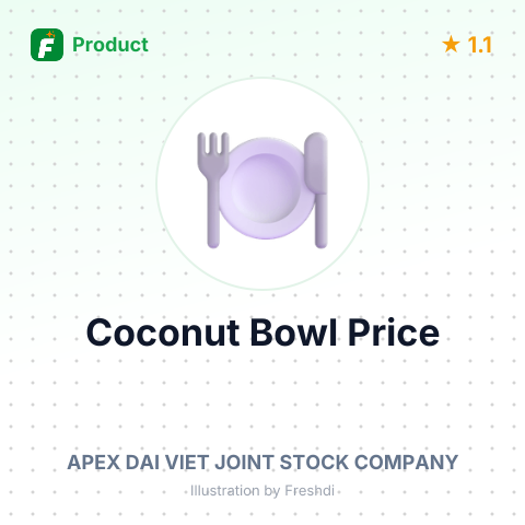 Natural Coconut Bowl – summary card, no photo uploaded yet
