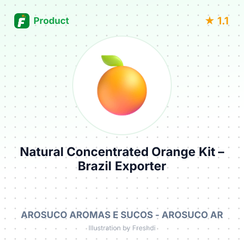 Natural Concentrated Orange Kit – summary card, no photo uploaded yet