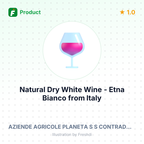 Natural Dry White Wine - Etna Bianco – summary card, no photo uploaded yet