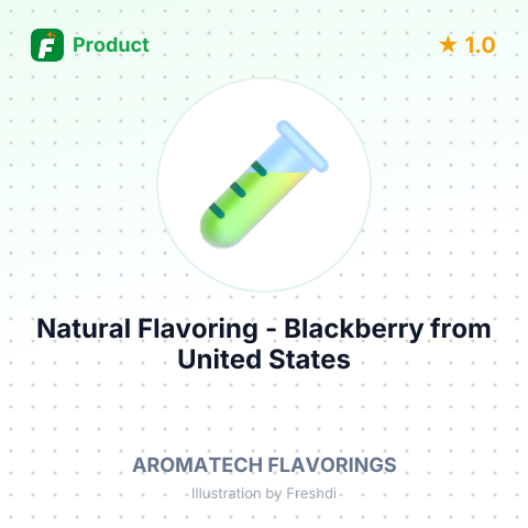Natural Flavoring - Blackberry – summary card, no photo uploaded yet