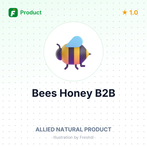 Natural Indian Bees Honey – summary card, no photo uploaded yet