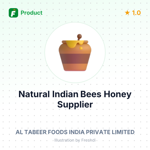 Natural Indian Bees Honey – summary card, no photo uploaded yet