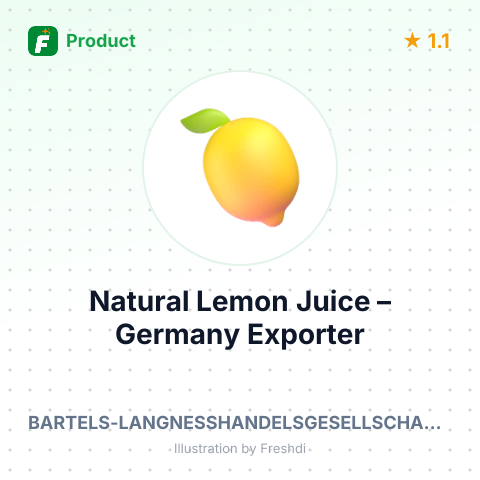 Natural Lemon Juice – summary card, no photo uploaded yet