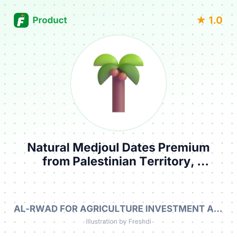 Natural Medjoul Dates Premium – summary card, no photo uploaded yet