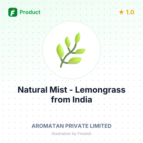 Natural Mist - Lemongrass – summary card, no photo uploaded yet