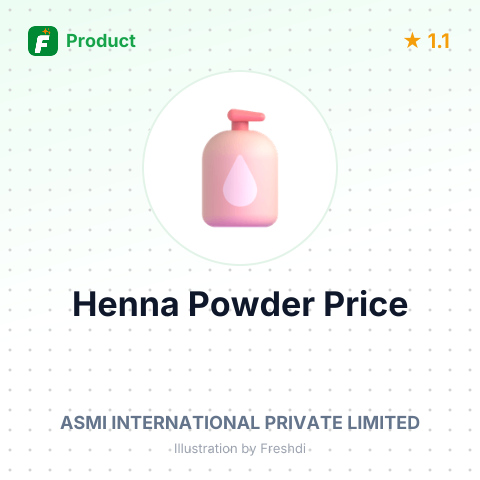 Natural Orange Henna Powder – summary card, no photo uploaded yet