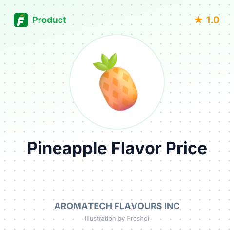 Natural Pineapple Flavor – summary card, no photo uploaded yet