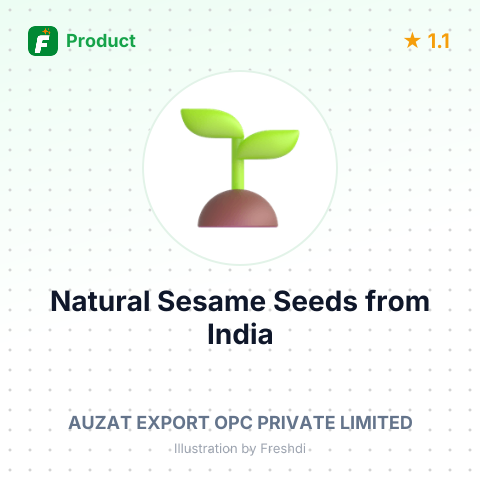 Natural Sesame Seeds – summary card, no photo uploaded yet
