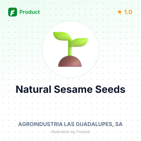 Natural Sesame Seeds – summary card, no photo uploaded yet