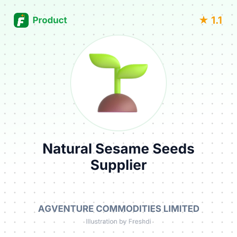 Natural Sesame Seeds – summary card, no photo uploaded yet