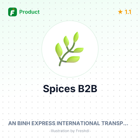 Natural Spices – summary card, no photo uploaded yet