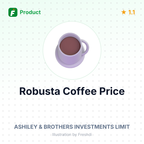 Natural Uganda Robusta Coffee SC12 – summary card, no photo uploaded yet