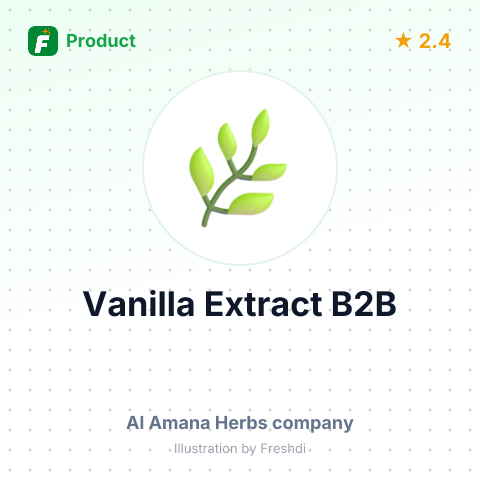 Natural Vanilla Extract – summary card, no photo uploaded yet