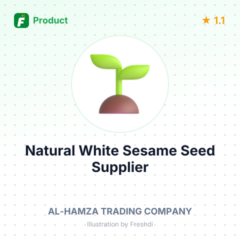 Natural White Sesame Seed – summary card, no photo uploaded yet