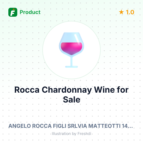 Natural White Wine - Rocca Chardonnay – summary card, no photo uploaded yet